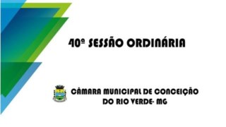 40ª Reunião Ordinária- 2021 40ª Reunião Ordinária- 2021